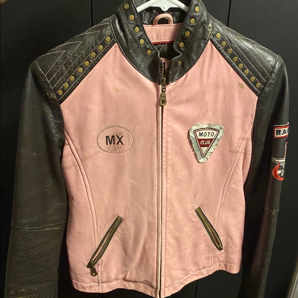 Wilson’s Leather vintage racing jacket size small